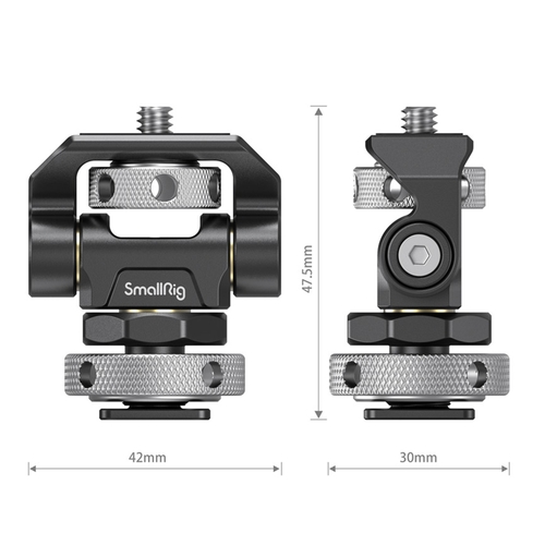 SmallRig 2905B בסיס ראש מסתובב למוניטור עם חיבור cold shoe