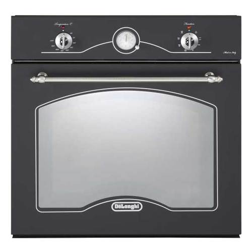 תנור בנוי כפרי 61 ליטר Delonghi NDB-343AN שחור פחם דלונגי