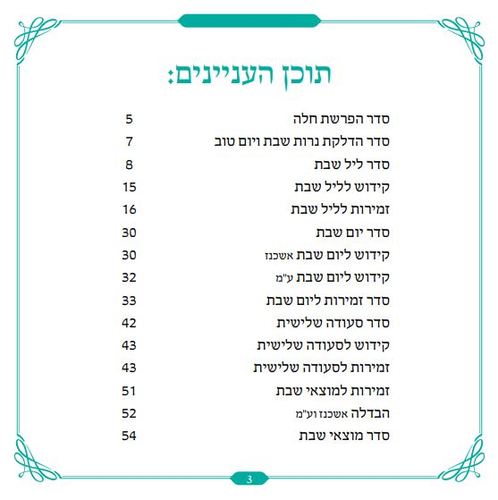 זמירון לשבת - 'ברכת הארץ' עם שירי ארץ ישראל (L) 