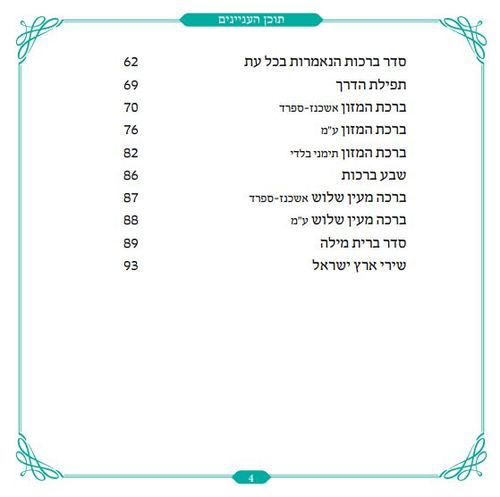 זמירון לשבת - 'ברכת הארץ' עם שירי ארץ ישראל (L) 