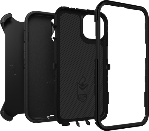 כיסוי שחור OtterBox Defender iphone 13 