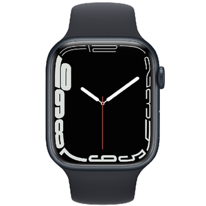 שעון חכם Apple Watch Series 7 45mm Aluminum Case Sport Band GPS אפל