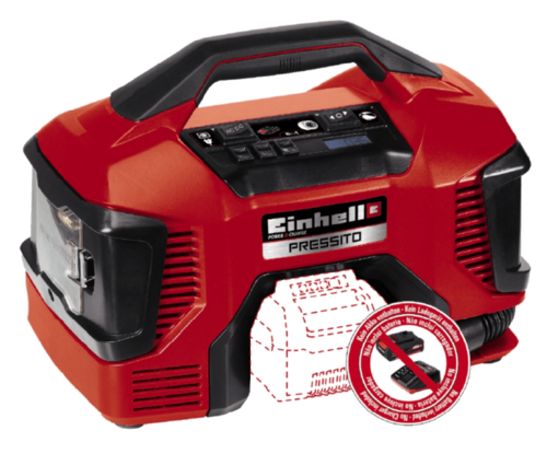 קומפרסור היברידי 18V (גוף) PRESSITO Einhell