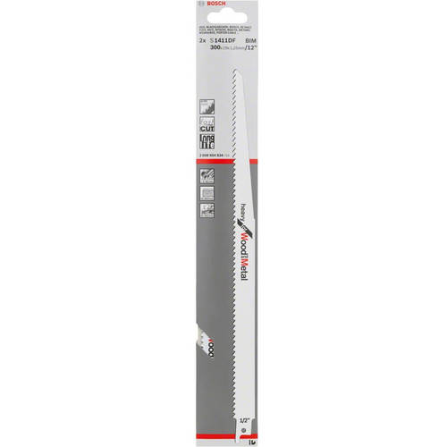 סט 2יח להב S1411DF 305MM למסור חרב 