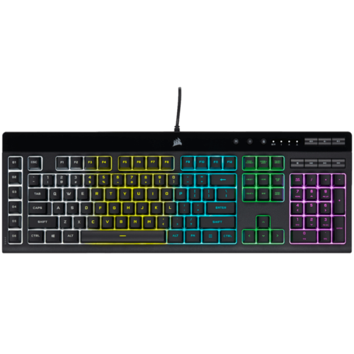 מקלדת גיימינג Corsair K55 RGB Pro