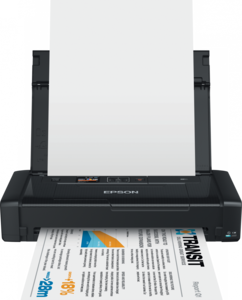 מדפסת הזרקת דיו ניידת Epson WorkForce WF-100W אפסון