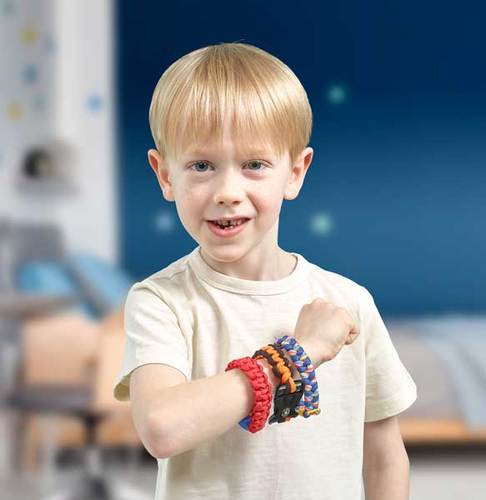 ערכה להכנת צמידים עם מיתרי מצנח + 2 אבזמי מצפן  