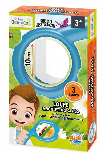 החוקר המתחיל - זכוכית מגדלת בעלת עדשה 10 ס