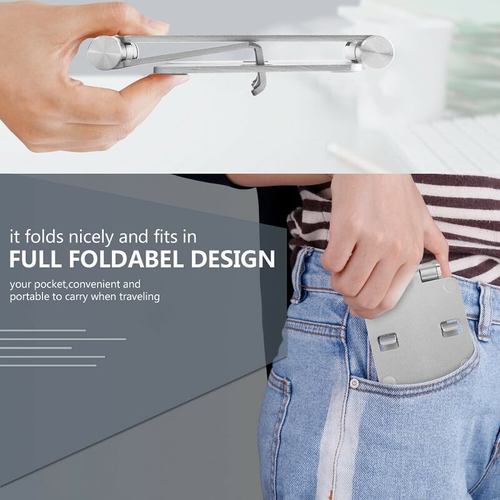 מעמד מתכוונן מאלומיניום לטלפון נייד \ טאבלט עד 10 אינץ S11