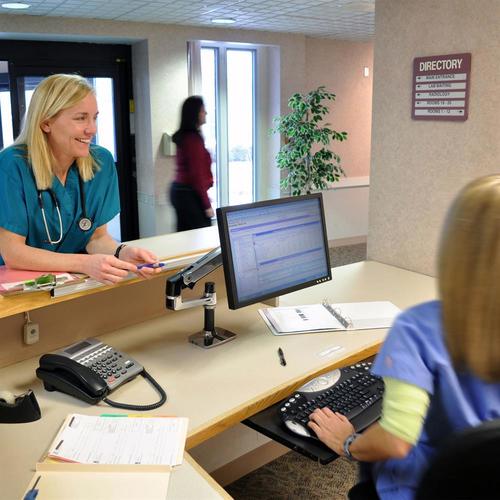 זרוע למסך מחשב ארגונומית מתכווננת Ergotron E-45-490-216 / E-45-241-224