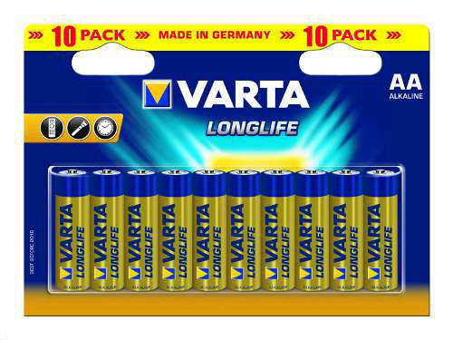 מארז 10 סוללות 1.5AA VARTA