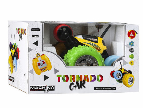 מכונית פעלולים טורנדו אקסטרים Tornado extreme