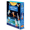מכדור הארץ עד הירח - ספר + פאזל עגול 200 חלקים