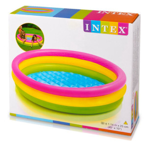 בריכה 3 קומות צבעי גלידה 114X25ס"מ