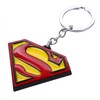 מחזיק מפתחות מתכת 12 ס"מ - סמל סופרמן אדום