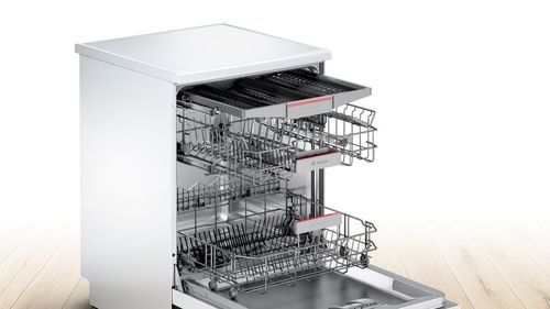 מדיח כלים רחב Bosch SMS46NW01B בוש מתצוגה