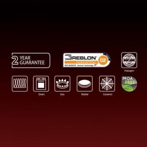 מחבת 24 ס"מ   MORPHY RICHARDS  PLATINUM FULL INDUCTION מרפי ריצ'רדס