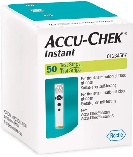 סטיקים לגלוקומטר Accu-Chek Instant Roche Diabetes Care