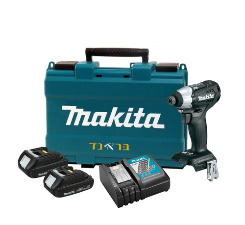 מברגת אימפקט 18V + שתי סוללות 1.5AH