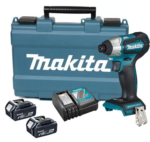 מברגת אימפקט 18V + שתי סוללות 4.0AH