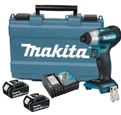 מברגת אימפקט 18V + שתי סוללות 5.0AH