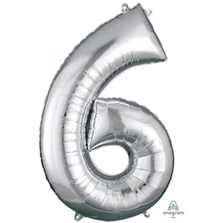 בלון מיילר ספרה 6 כסף