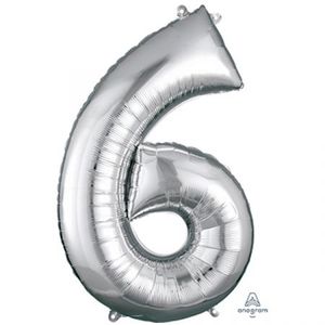 בלון מיילר ספרה 6 כסף