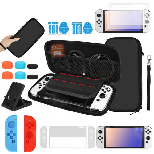 ערכת אביזרים 12 ב-1 עבור  Nintendo Switch OLED