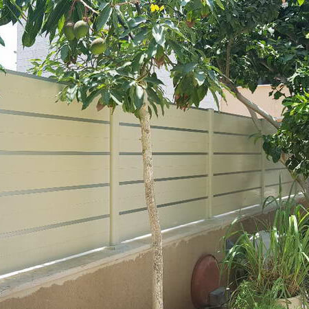גדר אלומיניום דגם ויז'ן להרכבה עצמית