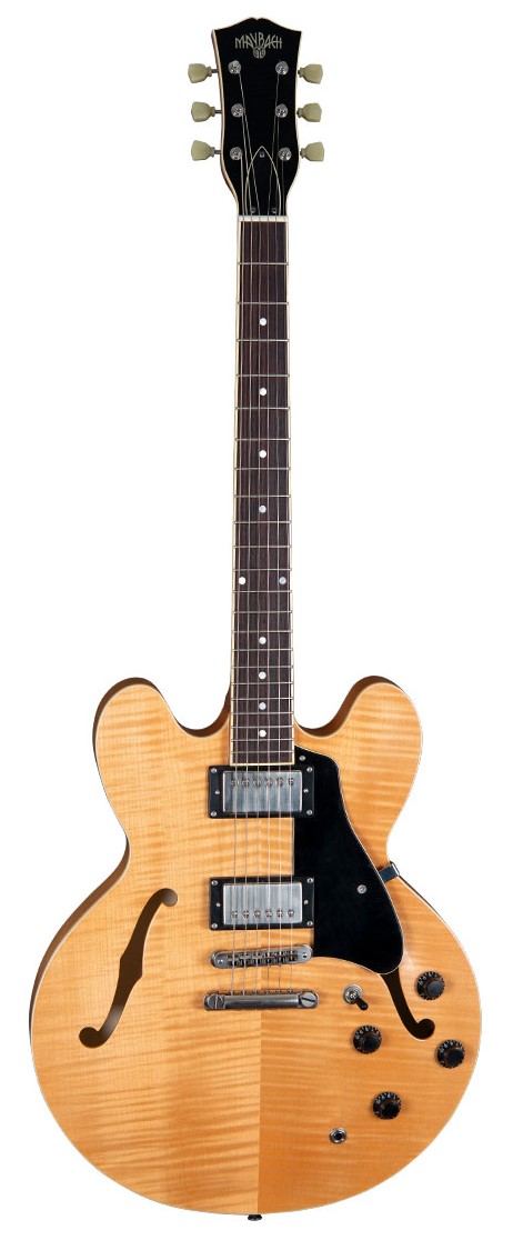 גיטרה חשמלית רבע נפח Maybach Capitol 59 Natural Vintage Amber Aged