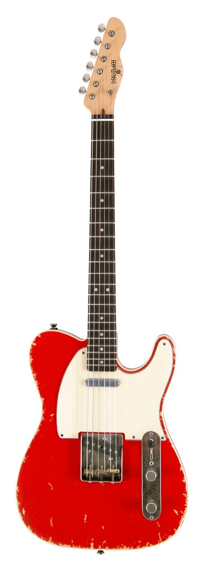 גיטרה חשמלית Maybach Teleman T61 Red Rooster Aged Custom