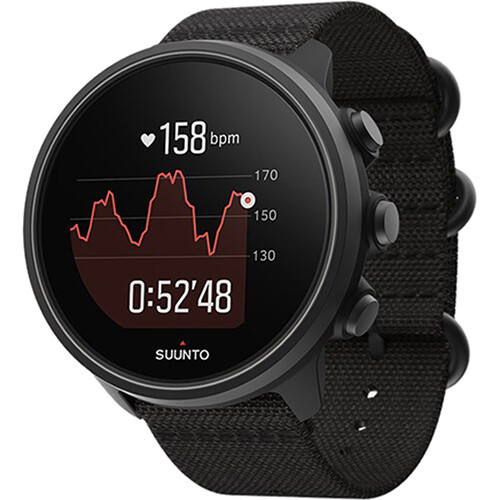 SUUNTO 9 Baro Charcoal Black Titaniumרשמי