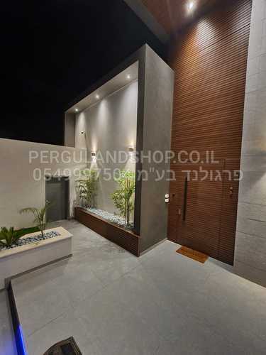 חיפוי קירות חכם מאלומיניום - מדגים פסים של 4 ס