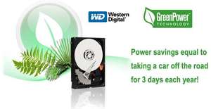 דיסק קשיח WD Western Digital Green SATA 1TB למחשב נייח 3.5 אינצ' ווסטרן דיגיטל
