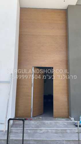 חיפוי קירות חכם מאלומיניום - מדגים פסים של 4 ס