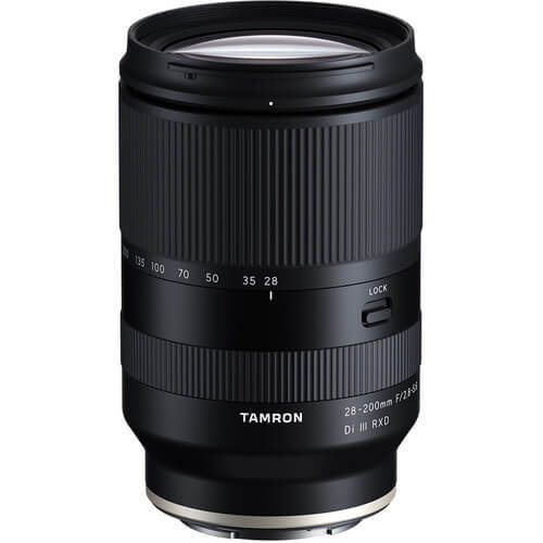עדשת Tamron 28-200mm f/2.8-5.6 Di III RXD לסוני