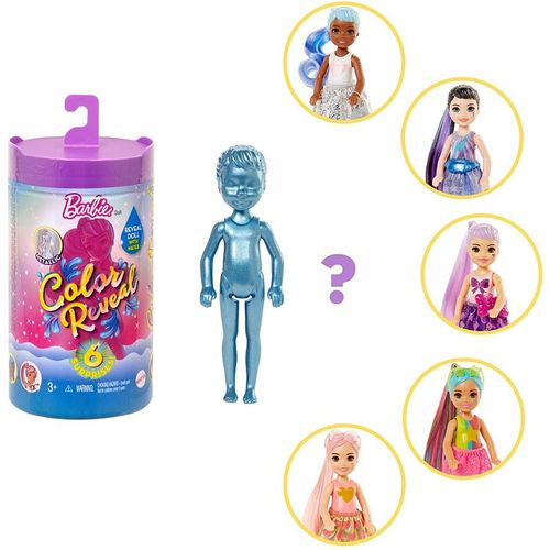ברבי - קולור רביל Color Reveal צ