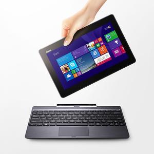 מחשב נייד ASUS Transformer Book כולל מסך מגע ומקלדת ניתקת, Windows 8.1 Pro - מציאון אסוס