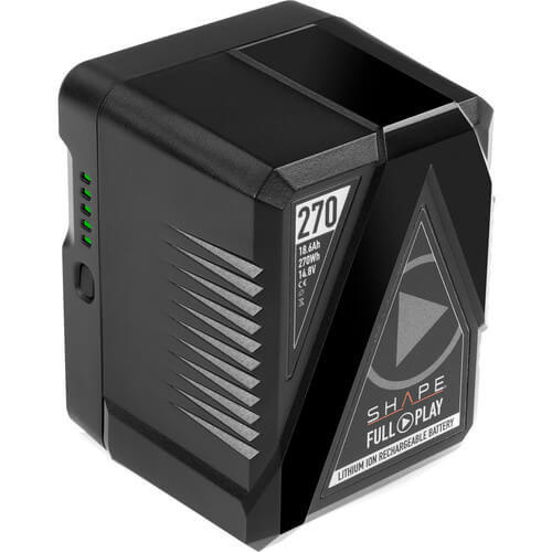 סוללת V-Mount לציוד וידאו SHAPE Full Play