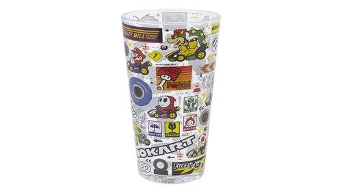 Mario Kart Glass