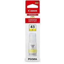 מיכל דיו צהוב מקורי Canon GI-43 Y 