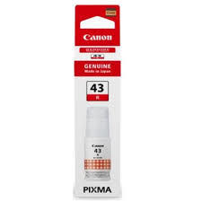 מיכל דיו אדום מקורי Canon GI-43 R 