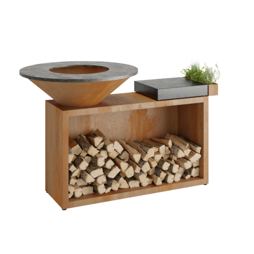 OFYR ISLAND CORTEN 85 CERAMIC DARK GREY