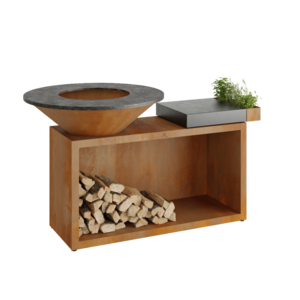 OFYR ISLAND CORTEN 100 CERAMIC DARK GREY