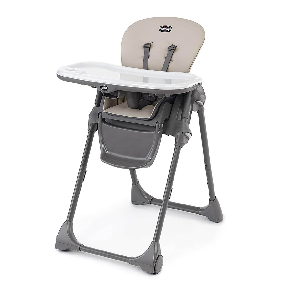 כיסא אוכל פולי – Polly Highchair צבע בז