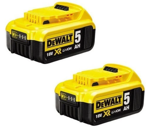 סט נטען 18V בראשלס מקצועי מברגת אימפקט + מקדחה/מקדחה רוטטת + 2 סוללות DeWALT DCK266P2 5Ah