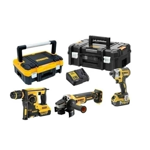 סט נטען 18V בראשלס שלוש סוללות DeWALT DCK305P3T