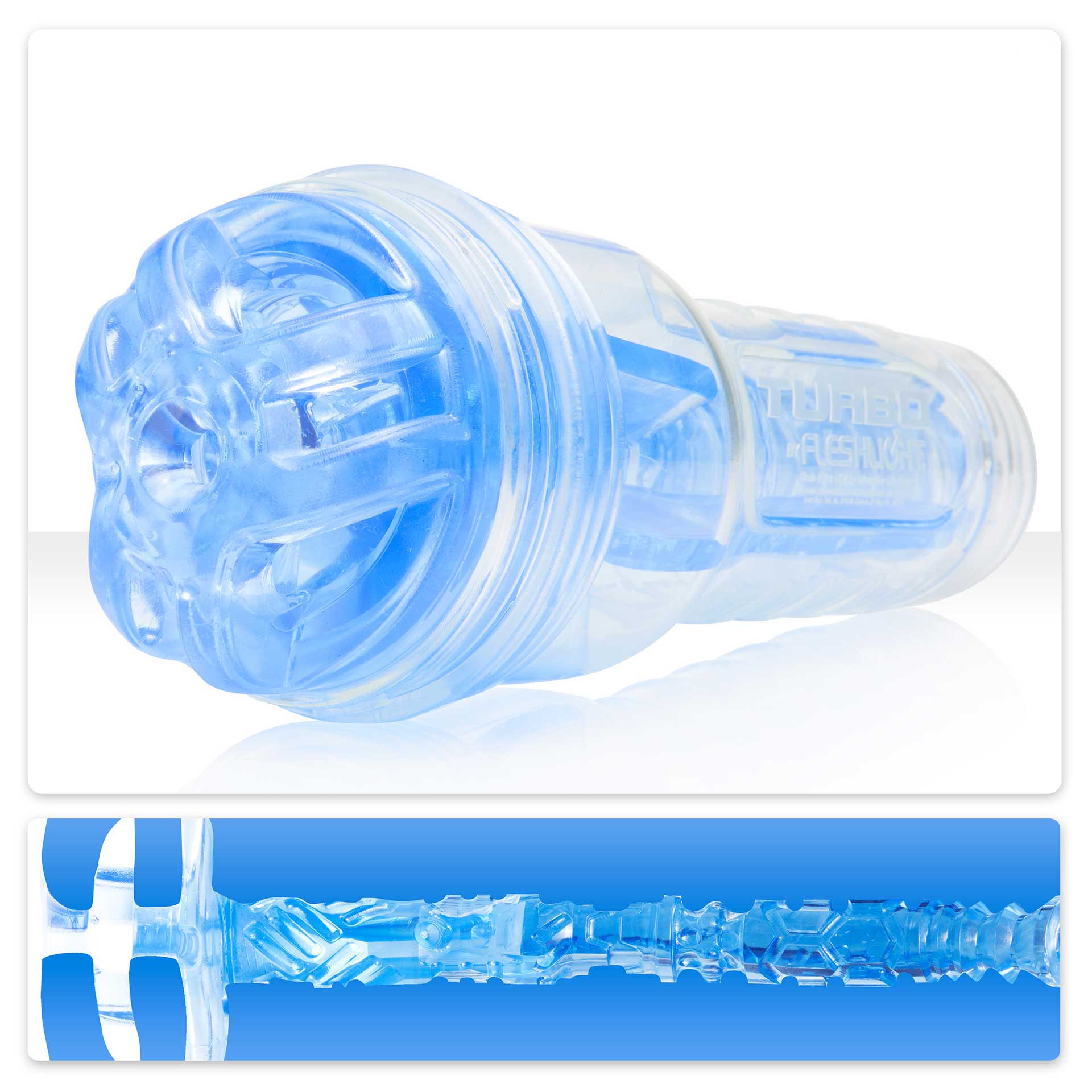 פלשלייט החדשני Fleshlight - Turbo Ignition Blue Ice