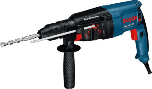 פטישון BOSCH GBH 2-26 DFR כולל פוטר מתחלף