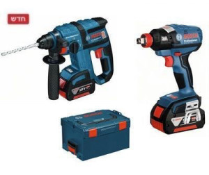 סט פטישון נטען + מברגת רטיטה אימפקט BOSCH 18V